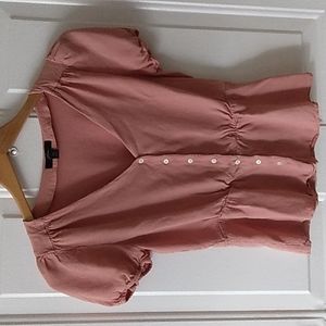 J. Crew V-neck Peplum Blouse Sz. XS